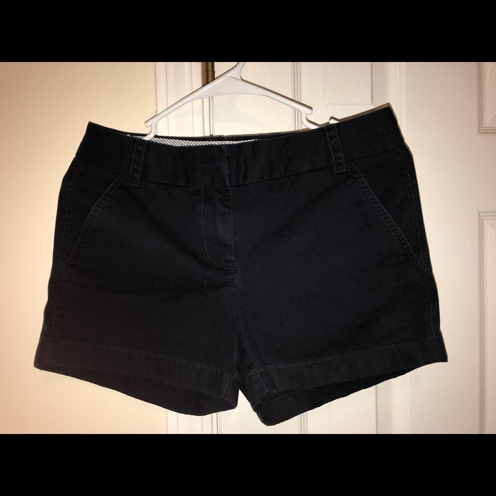 J. Crew Navy Chino Shorts